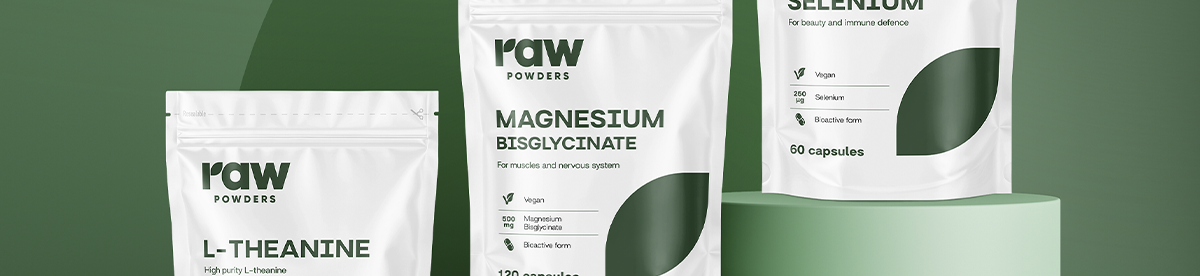 RAW POWDERS PRISTATO NAUJĄ PAKUOČIŲ DIZAINĄ