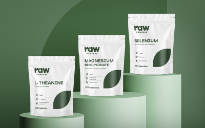 RAW POWDERS PRISTATO NAUJĄ PAKUOČIŲ DIZAINĄ