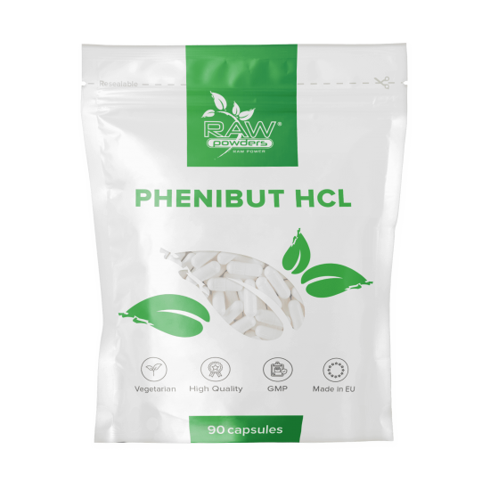 Phenibut HCL 500 mg. 90 Capsules 