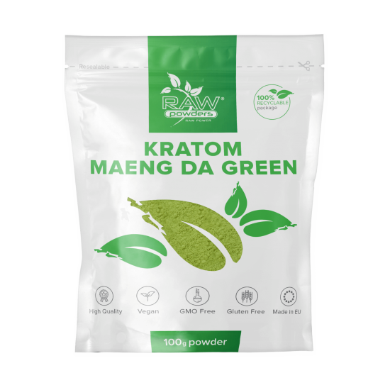 Kratom Maeng Da Green Powder 100 grams