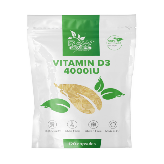 Vitamin D3 4000IU 120 capsules