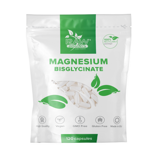 Magnesium Bisglycinate 500mg 120 Capsules