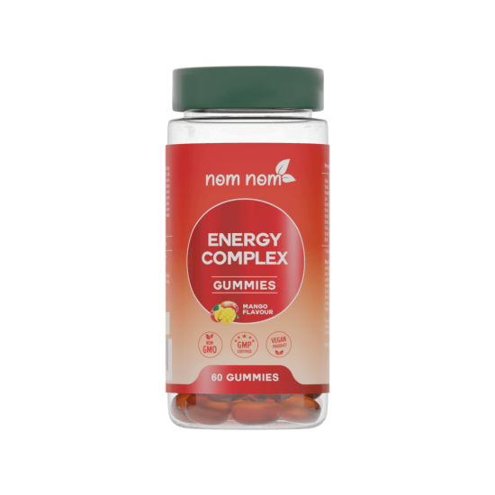 Nom Nom Energy complex (60 Mango flavor gummies)