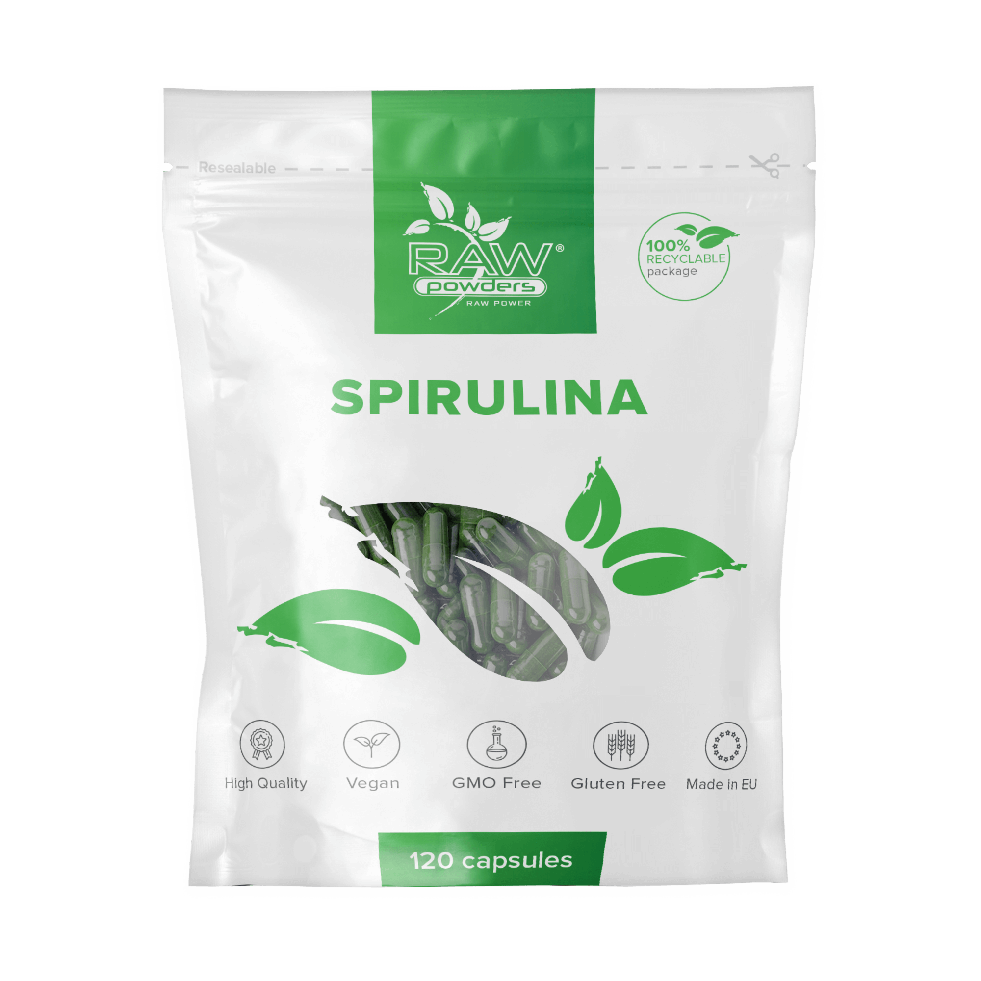 Spirulina 120 Capsules