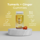 Nom nom Turmeric & Ginger (Peach flavor) 60 gummies