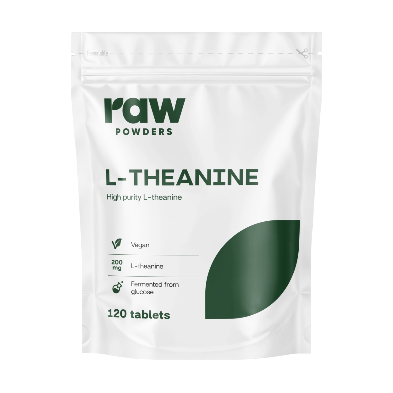 L Theanine 200 mg. 120 Tablets